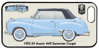 Austin A40 Somerset Coupe 1952-54 Phone Cover Horizontal